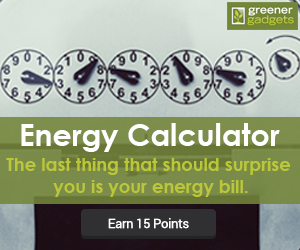 Greener Gadgets Energy Calculator